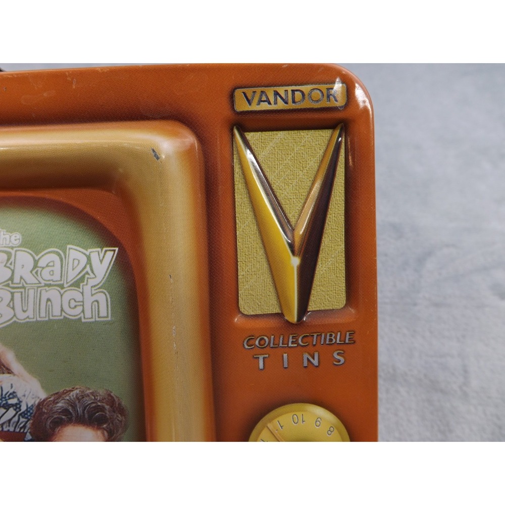 Vandor Collectible Tins The Brady Bunch T.V. Show‎ Lunchbox Brown/Multi Color - Picture 9 of 16